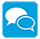 Conversation text bubbles icon