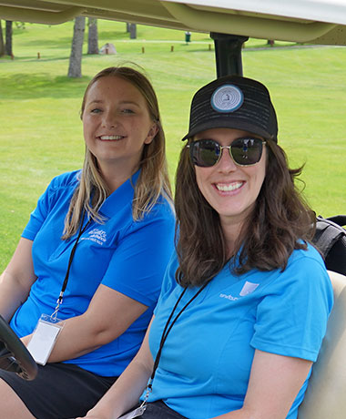 Minnesota golf event volunteers